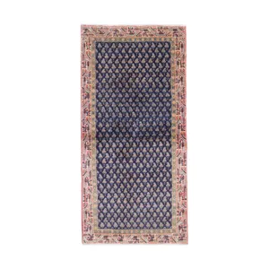 فرش دستباف یک متری طرح بته میر کد MF10055