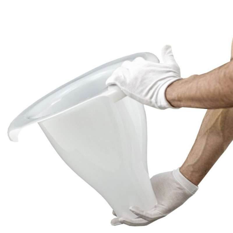 قیف توالت فرنگی مدل پلاستیکی