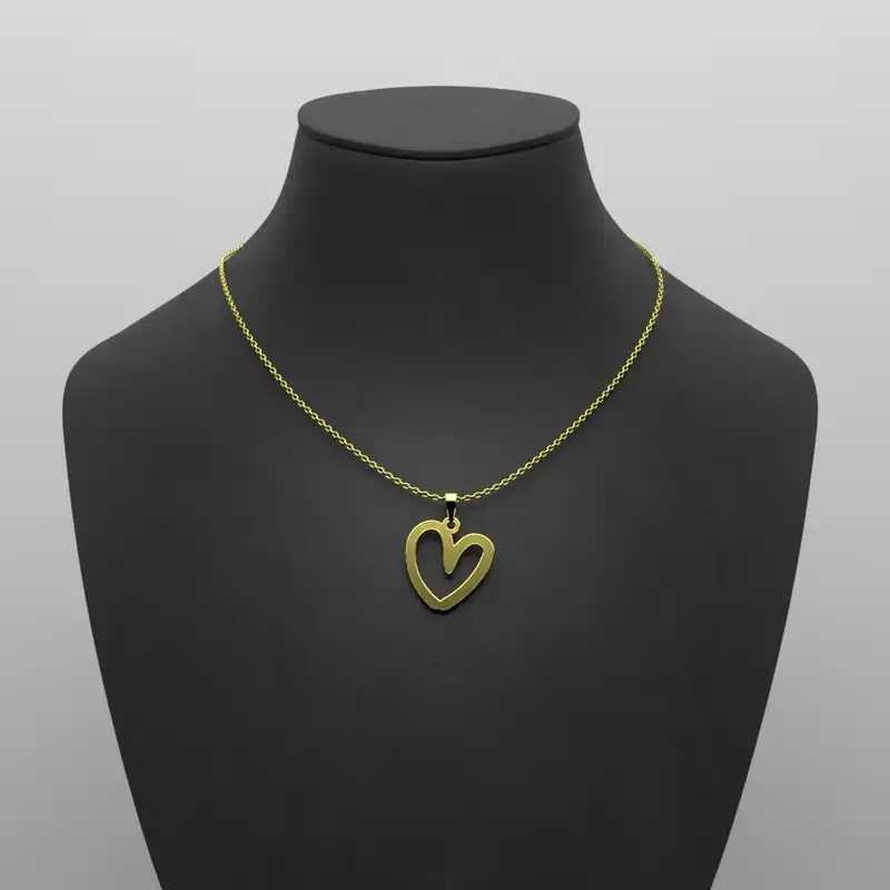 گردنبند طلا 18 عیار زنانه مدوپد مدل اشک کد CA10838