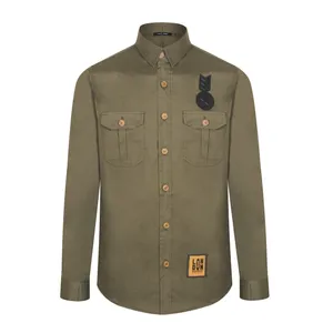 پیراهن آستین بلند مردانه مدل 198621