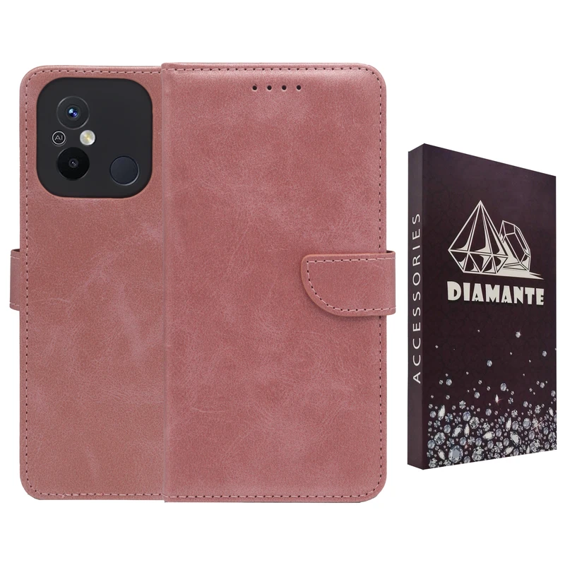 کیف کلاسوری دیامانته مدل Sorati Bk مناسب برای گوشی موبایل شیائومی Redmi C55