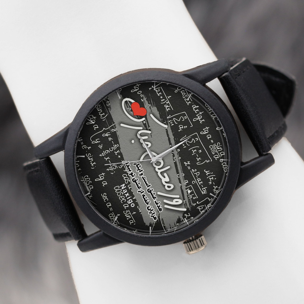 ساعت مچی عقربه ای ناکسیگو مدل روز معلم کد LF12351