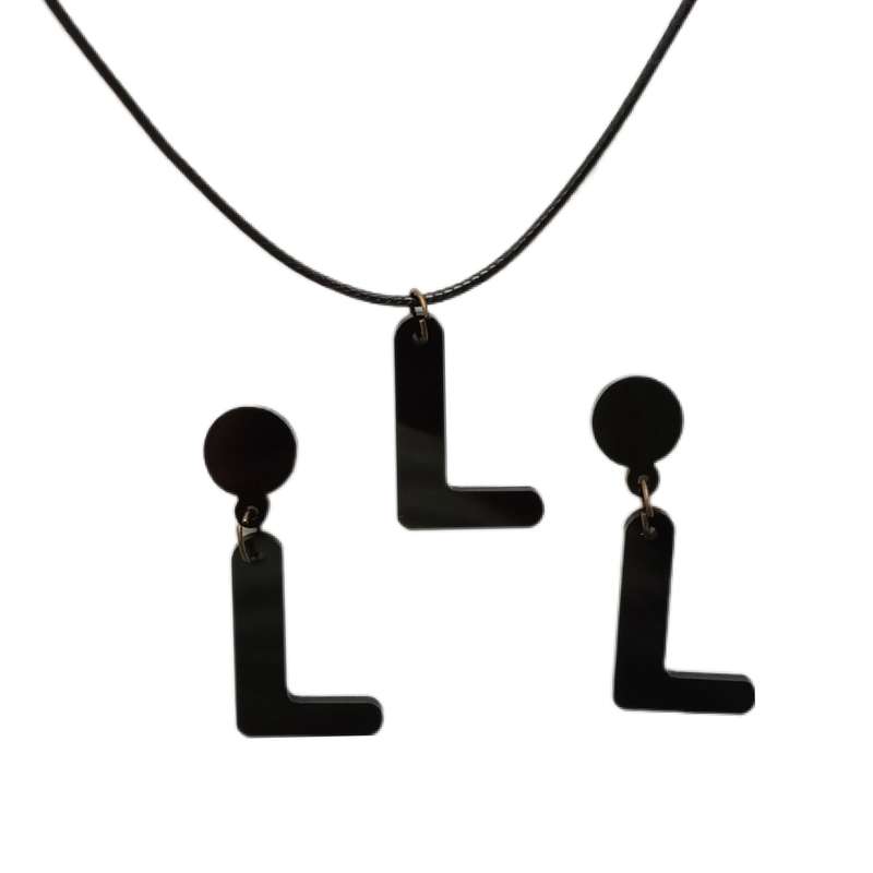 نیم ست زنانه مدل حروف انگلیسی طرح L نیم ست زنانه مدل حروف انگلیسی طرح L