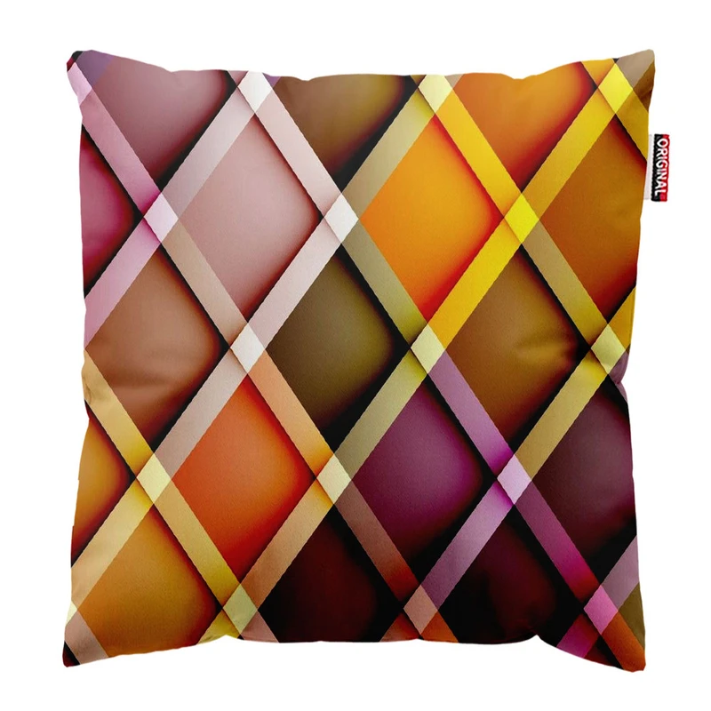  کوسن پاد آفرین طرح مینیمال کد 3529 سایز 30*30 سانتی متر