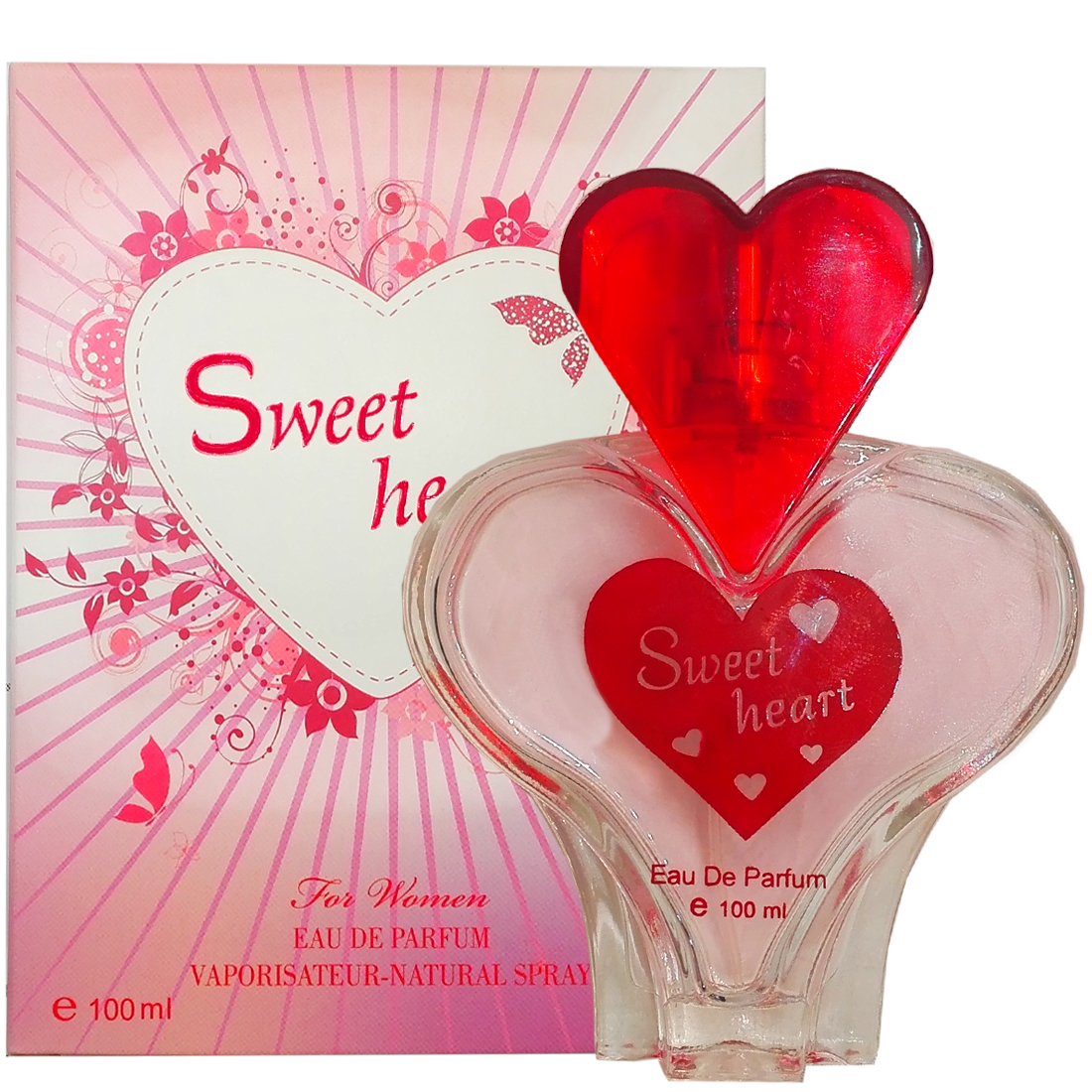 ادو پرفیوم زنانه سوپر لاو مدل Sweet Heart حجم 100 میلی لیتر