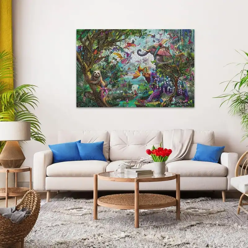 پازل 4000 تکه راونزبرگر مدل Tropical Dragons کد 12000812