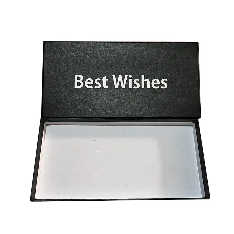 جعبه هدیه مدل لاکچری طرح Best Wishes