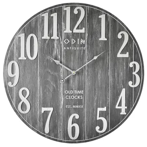 ساعت دیواری مدل اودین کد ANTIQUITE-BL