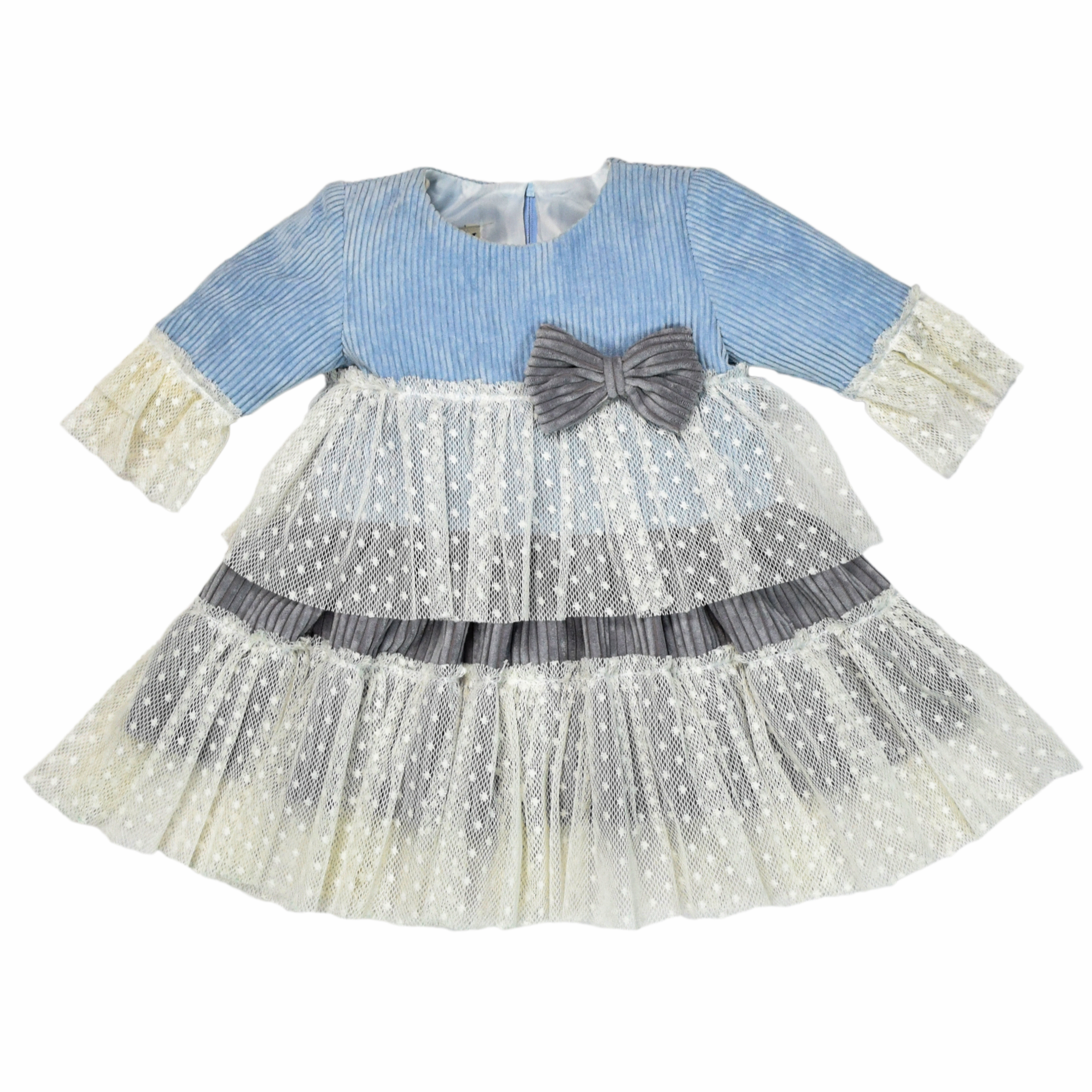 پیراهن دخترانه ماي کيد مدل گلاريس کد 8789