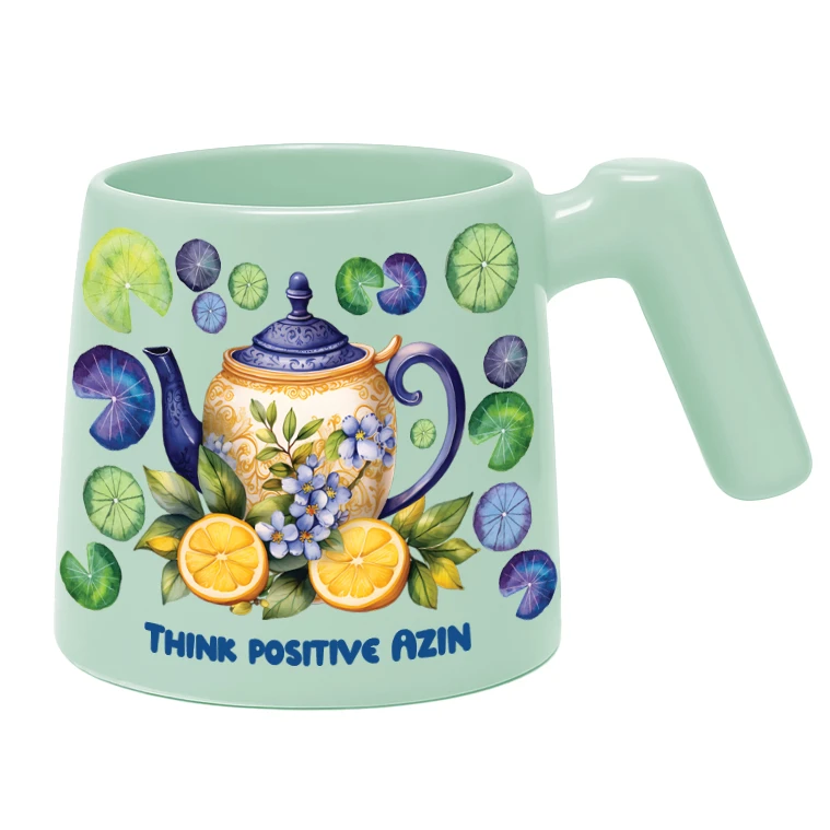 ماگ لاژید مدل اسم آذین طرح جمله انگیزشی