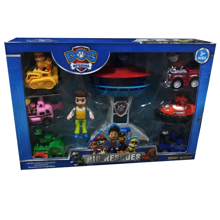 اسباب بازی طرح سگهای نگهبان مدل 01 مجموعه 8 عددی