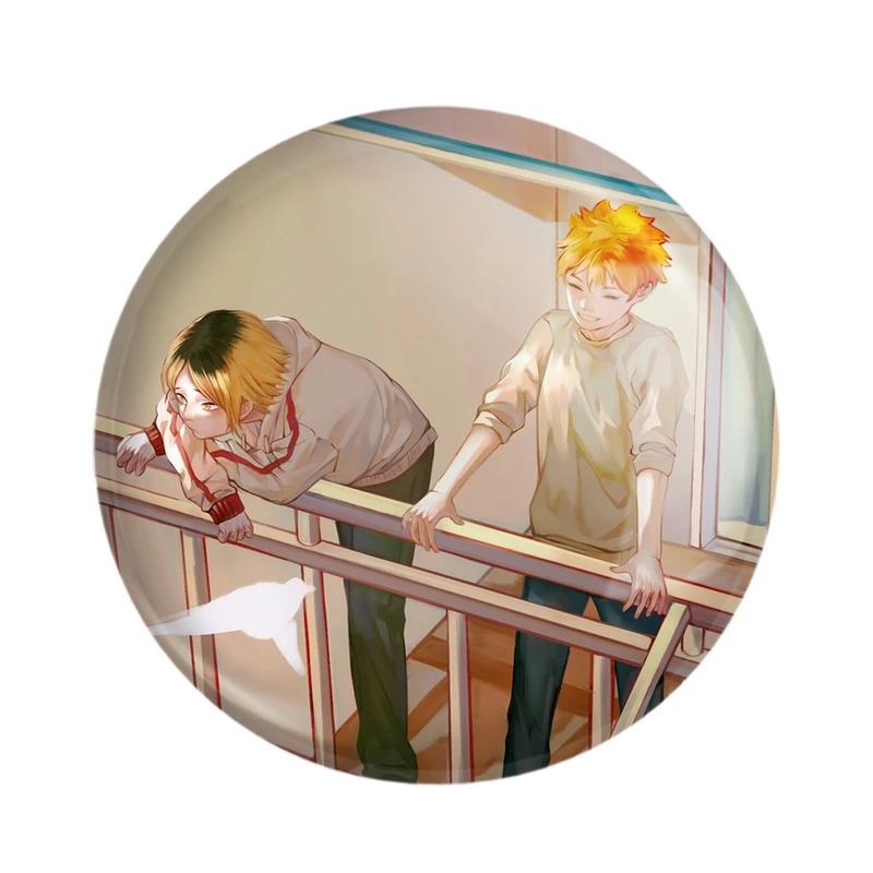 مگنت خندالو طرح شویو و کنما انیمه هایکیو Haikyu کد 17753