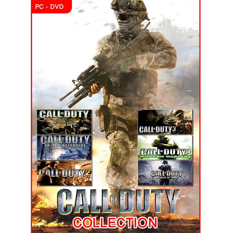 بازی مجموعه  call of duty collection مخصوص PC