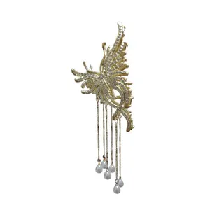 کلیپس مو زنانه مدل ققنوس