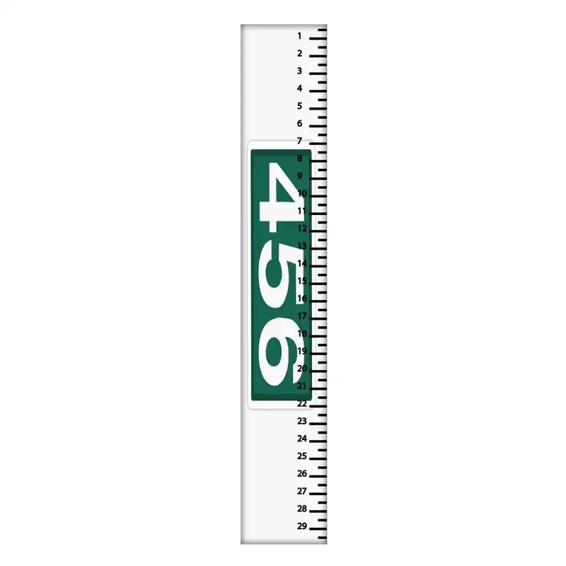 خط کش 30 سانتی متر طرح Squid Game کد 2285