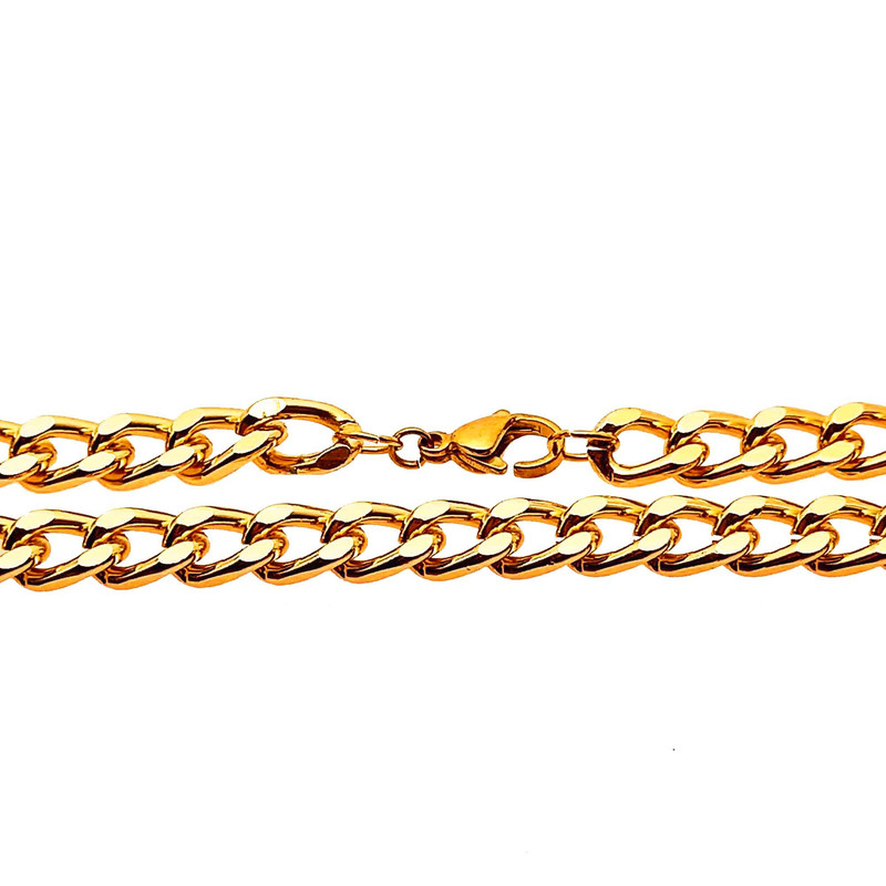 گردنبند مردانه طرح کینگ مدل فول نگین کد 734GAM