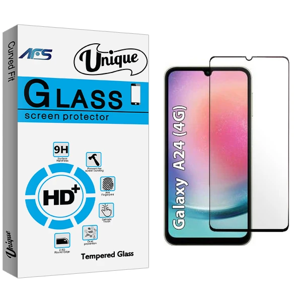 محافظ صفحه نمایش سرامیکی ای اف اس مدل Unique مناسب برای گوشی موبایل سامسونگ Galaxy A24 4G