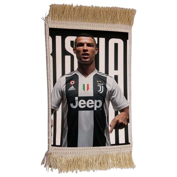 فرش ماشینی دیوارکوب مدل رونالدو کد 452