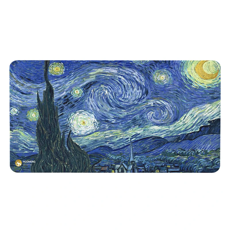ماوس پد هومرو مدل MX145 طرح نقاشی شب پر ستاره