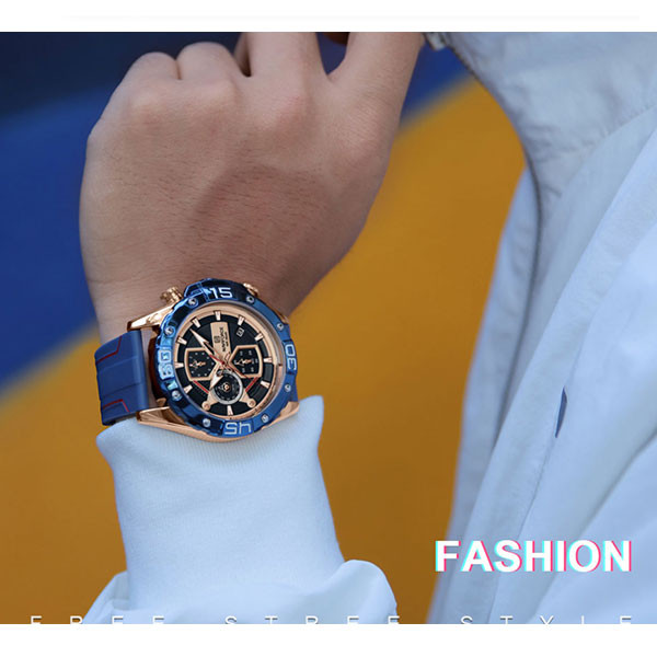 ساعت مچی عقربه‌ای مردانه نیوی فورس مدل NF8018T RGBER