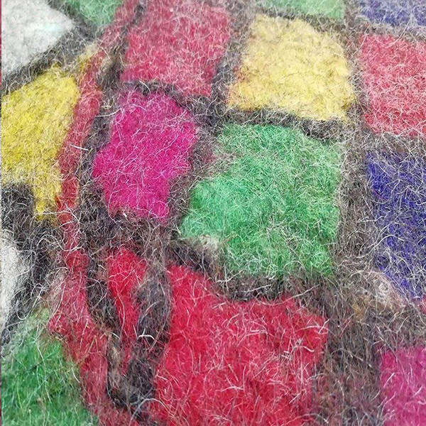 نمد فرش مدل طبیعت کد 12