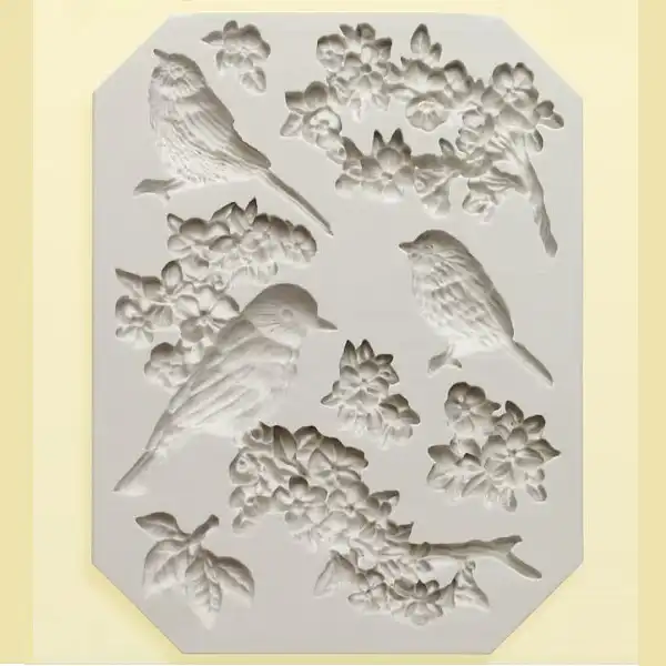 سیلیکون قالب گیری بهگز مدل شاخه و پرنده