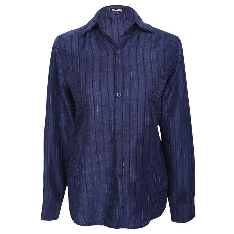 شومیز آستین بلند یقه برگردان زنانه مدل  Z505db