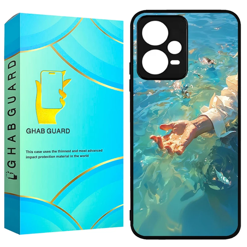 کاور قاب گارد طرح دست مدل GCHPX5P مناسب برای گوشی موبایل شیائومی Poco X5 Pro 5G