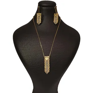 نیم ست طلا 18 عیار زنانه مدل FL 02738