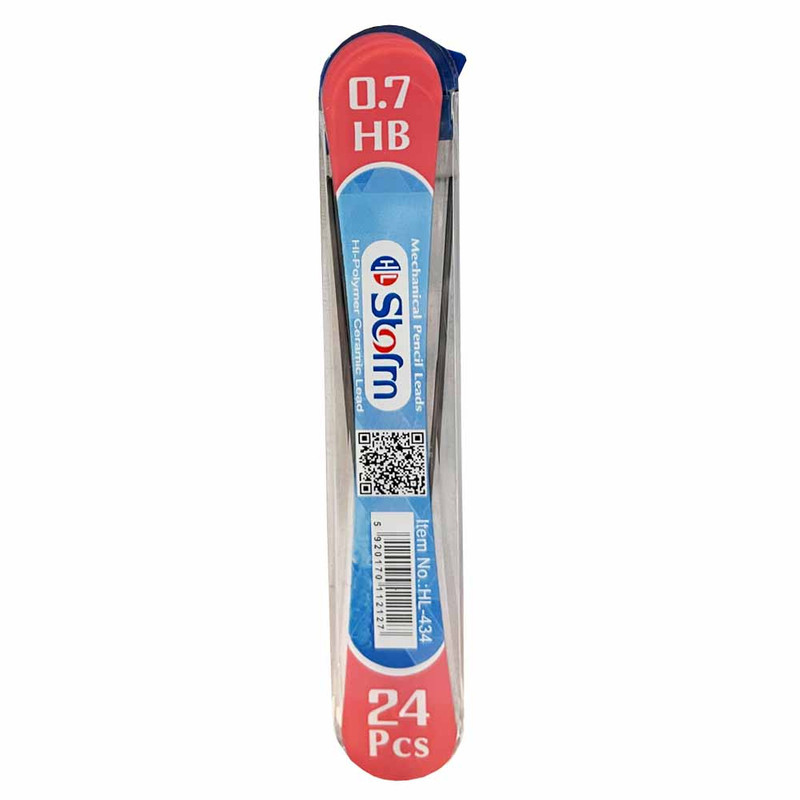 نوک مداد نوکی 0.7 میلی متری استورم مدل HL-434 بسته 2 عددی نوک مداد نوکی 0.7 میلی متری استورم مدل HL-434 بسته 2 عددی