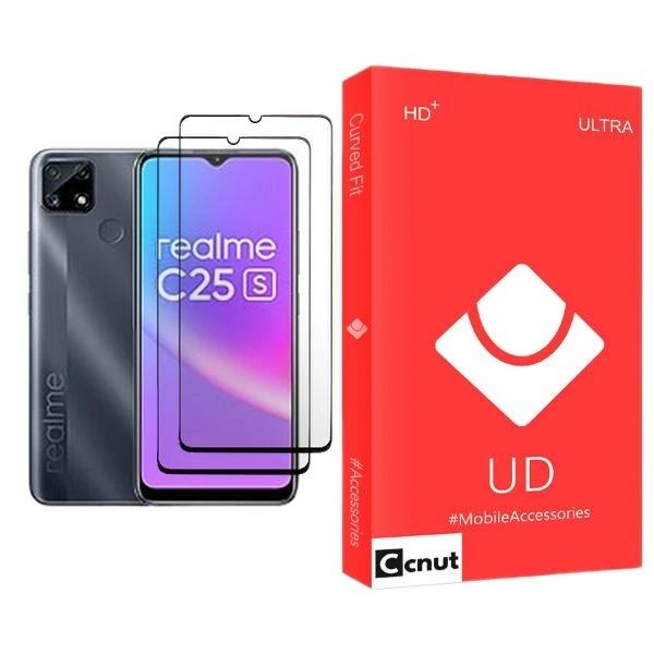 محافظ صفحه نمایش کوکونات مدل UD Ultra MIX002 مناسب برای گوشی موبایل ریلمی C25s بسته دو عددی
