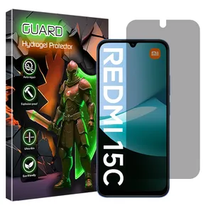 Guard Tough model privacy screen protector suitable for Xiaomi Redmi 15C mobile phone