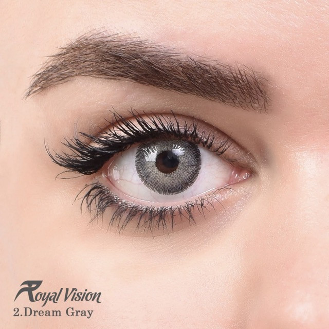 لنز چشم رویال ویژن شماره 2 رنگ خاکستری متوسط
