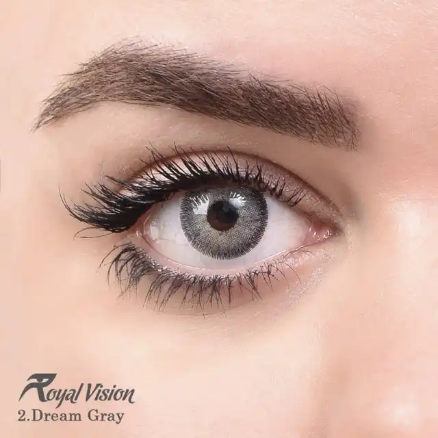 لنز چشم رویال ویژن شماره 2 رنگ خاکستری متوسط