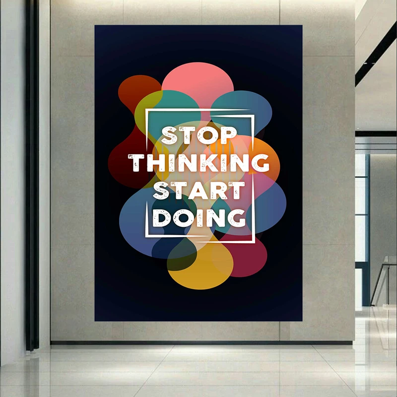 پوستر طرح انگیزشی مدل Start Doing کد PD2933