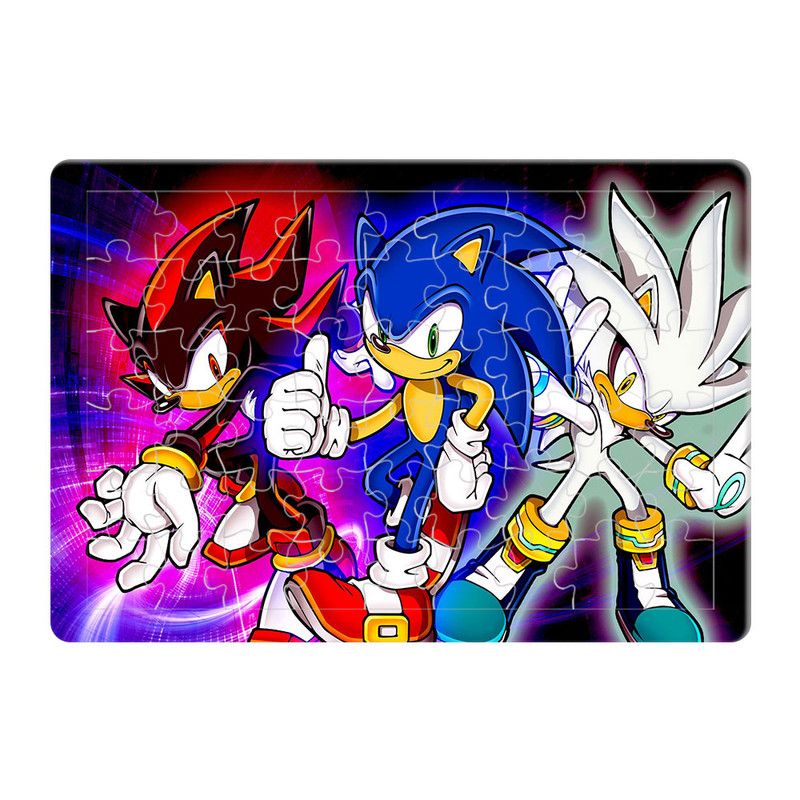 پازل 54 تکه هومرو مدل PL431 طرح انیمیشن سونیک