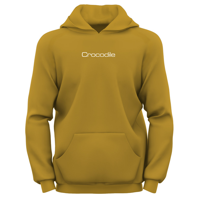 هودی زنانه مدل هودی زنانه مدل CrocodileHoodie کد MH1582 رنگ خردلی