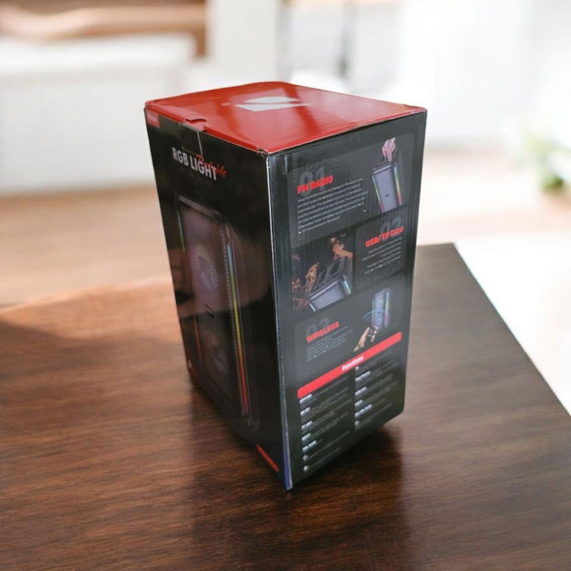 اسپیکر بلوتوثی قابل حمل مدل RGB LIGHT