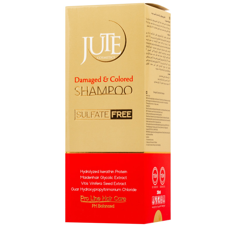 شامپو تثبیت کننده رنگ مو ژوت مدل Sulfate free حجم 250 میلی لیتر