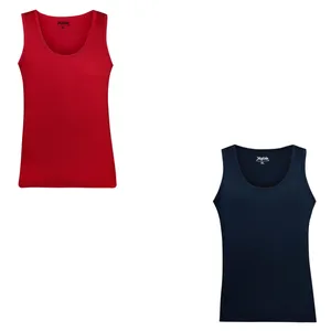 زیرپوش رکابی یقه گرد مردانه ماییلدا مدل 4712-3 بسته دو عددی