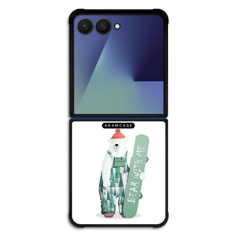 کاور آکام مدل AMC-WSGZFLIP7-SKI-24 مناسب برای گوشی موبایل سامسونگ Galaxy Z Flip 7