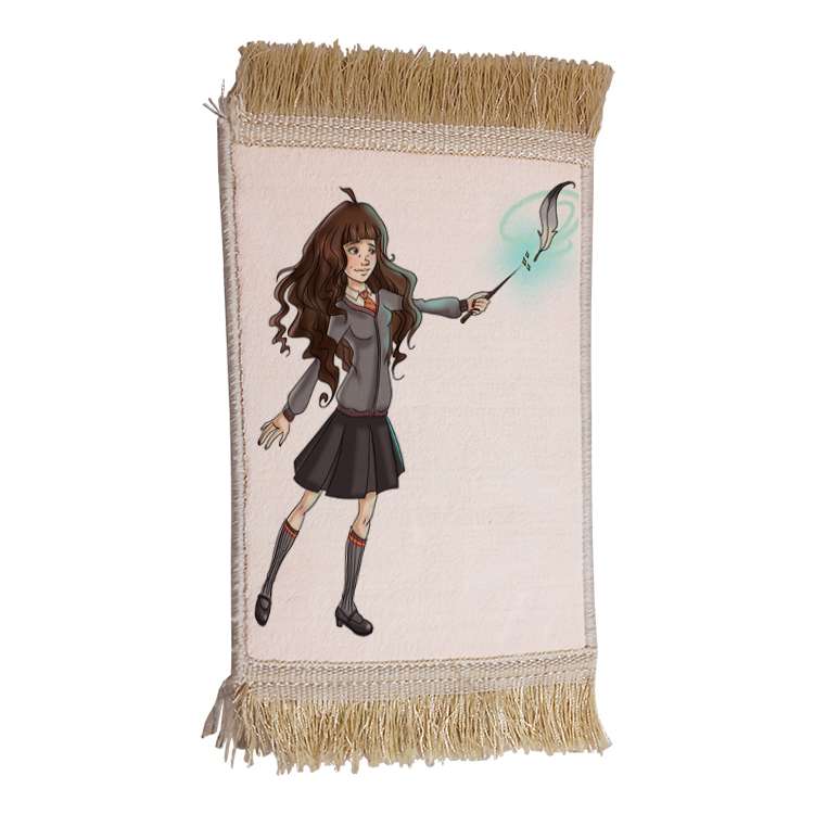 فرش ماشینی دیوارکوب مدل هری پاتر کد 77