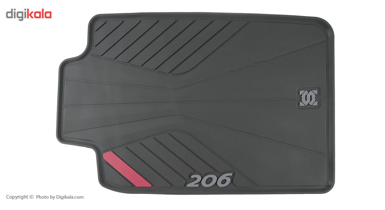 کفپوش ژله ای خودرو کد 600 مناسب برای پژو 206 جدید