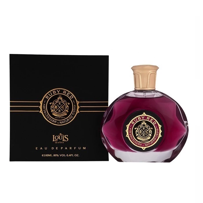 ادوپرفیوم زنانه لوئیز آلاویا مدل RUBY RED با رایحه گرم حجم 100 میلی‌لیتر