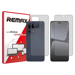 Remax HyMTT model matte screen protector suitable for Xiaomi 13 Lite mobile phone along with the back protector
