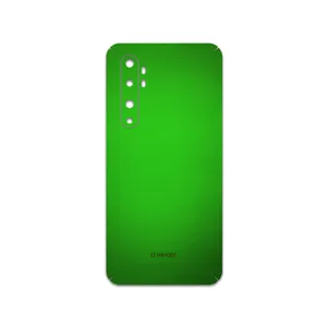 MAHOOT Metallic-Green Cover Sticker for Xiaomi Mi Note 10 Lite