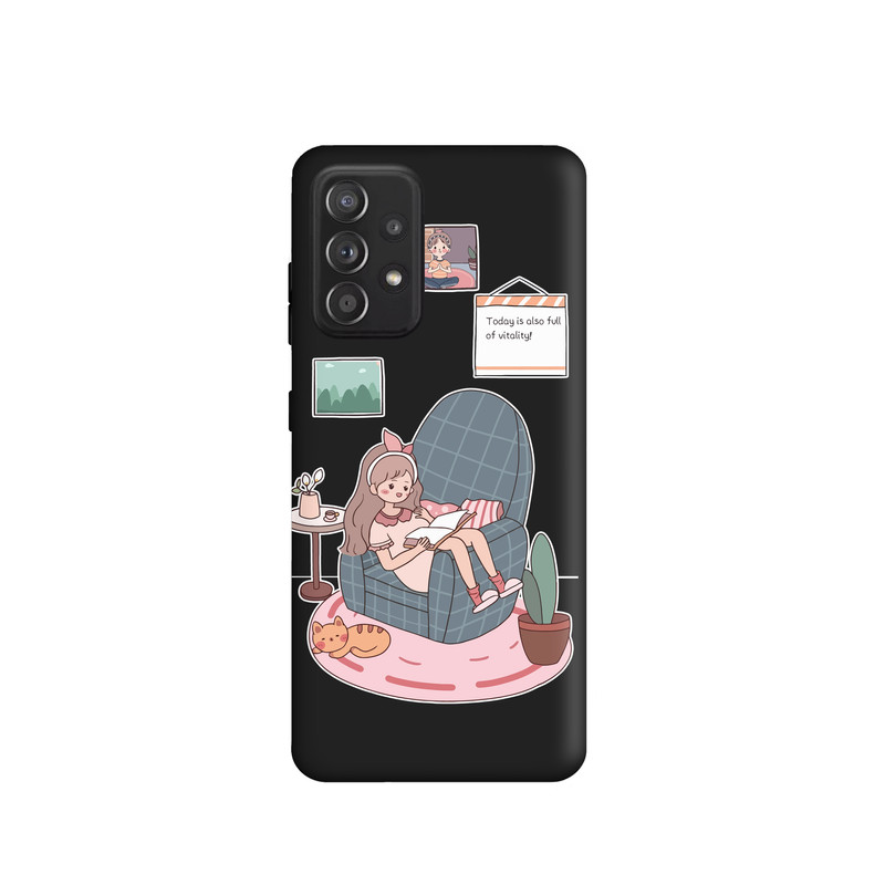 کاور طرح اتاق دخترانه کد FF316 مناسب برای گوشی موبایل سامسونگ Galaxy A52