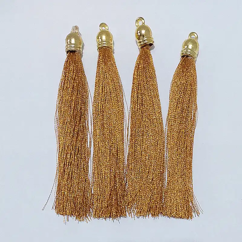 آویز تزیینی مدل منگوله کد AT41  بسته 4 عددی