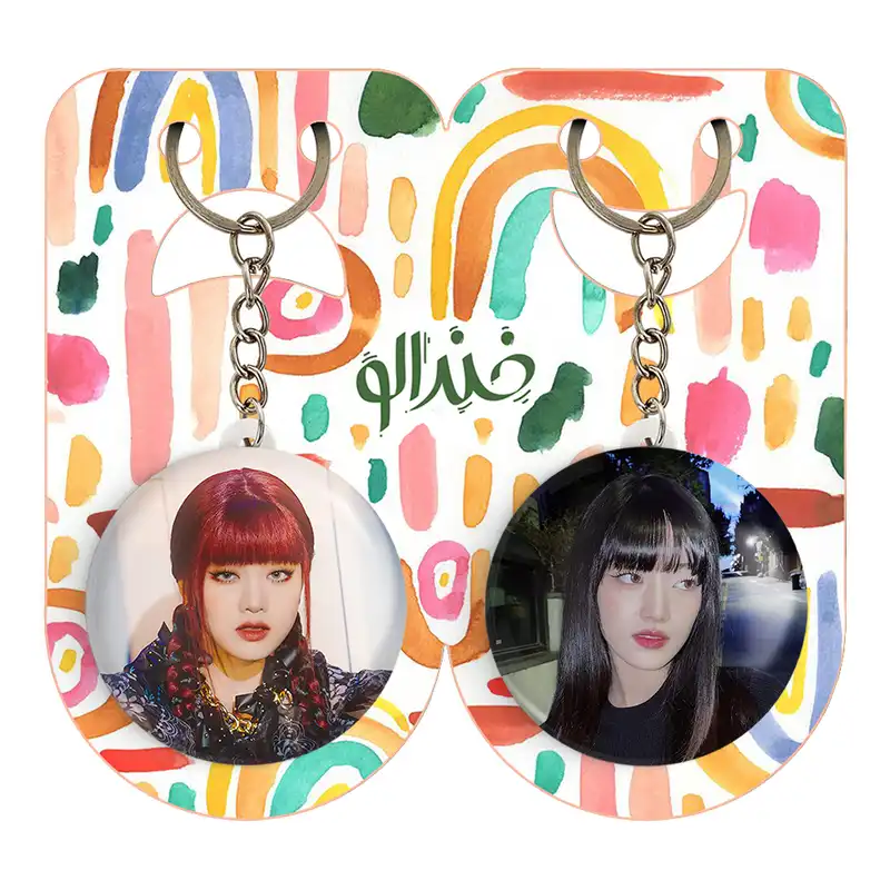 جاکلیدی خندالو مدل مینی گروه جی آیدل GIdle کد 1954019537 مجموعه 2 عددی