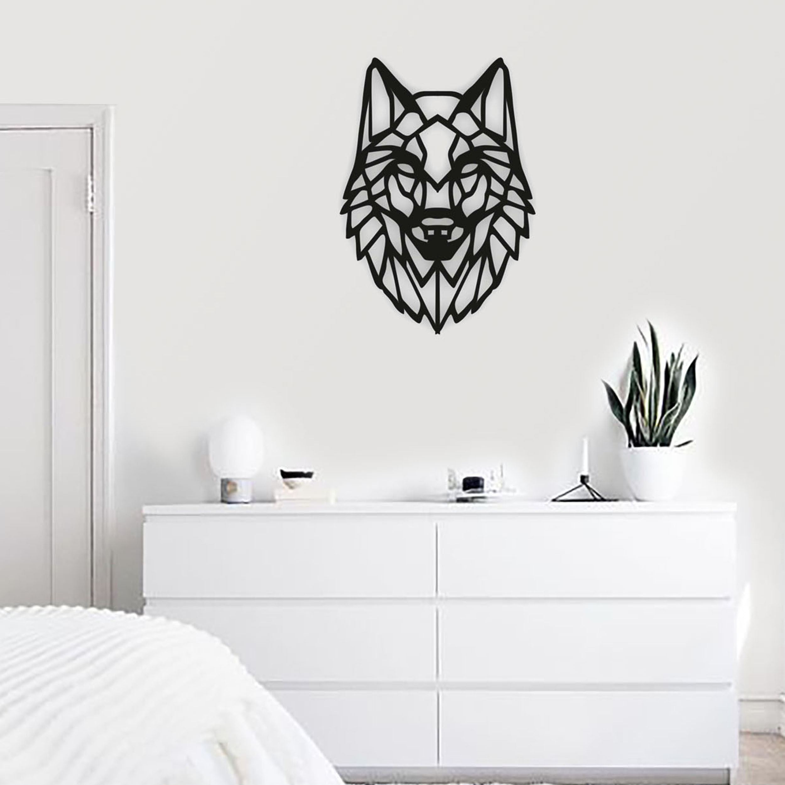 دیوارکوب طرح گرگ مدل art1002